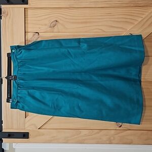 Vintage | Haberdashery Collection Teal Skirt | Size 14